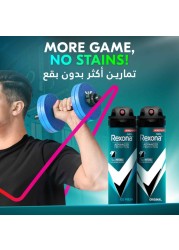 Rexona Men Antiperspirant Deodorant Spray Antibacterial + Invisible 150ml