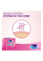 Fine Active Female Postpartum Diapers Large Size Pack Of 12 Pull-Ups