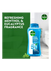 Dettol Cool Anti-Bacterial Body Wash Mint And Bergamot Blue 500ml+250ml