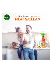 ديتول مطهر برائحة الليمون 500 ملل مع منظف المطبخ 500 ملل