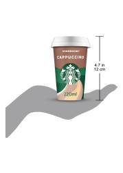 Starbucks Cappuccino Coffee Drink, 220ml