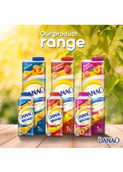 Danao 5 Vitamins Juice Drink With Milk 180ml Pack of 6