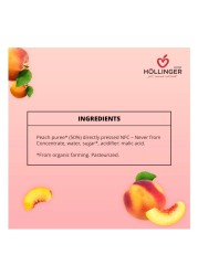 Hollinger Organic Peach Juice, 1L Pack of 2