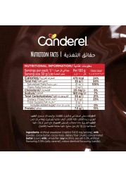 Canderel No Added Sugar Salted Caramel Milk Chocolate Bar, 30g Pack of 4
