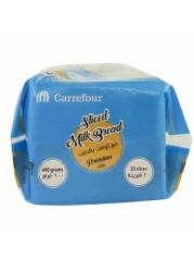 كارفور خبز توست بالحليب 600 غرام