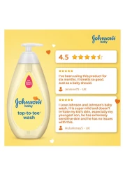 Johnson's Baby Top-to-Toe Wash gentle 3-in-1 hair, face, body 500ml