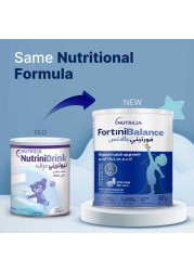 Nutricia Fortini Balance, feed to support catch-up growth from 1 year of age 400g