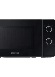 Samsung Solo Microwave Oven with Full Glass Door 20L White Dual Dial MS20A3010AH/SG