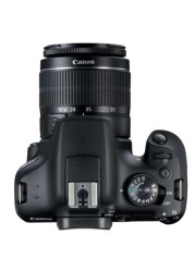 Canon EOS 2000D SLR Camera with EFS 18-55 DC III Lens Black