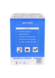 MyChoice Glass Electric Kettle MKT-233G Black 1.7L