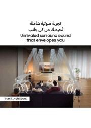 Samsung 11.1.4ch Q-Series Soundbar with Dolby Atmos, Q- Symphony, Black, HW-Q990C/ZN