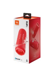 JBL Flip 6 IP67 Portable Bluetooth Speaker Waterproof With Powerful Sound And Deep Bass Red