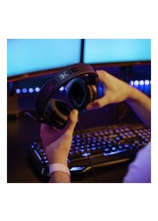 Hama uRage SoundZ 200 USB-A Wired Over-Ear Gaming Headset Black