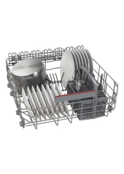 بوش غسالة الأطباق المستقلة من سلسلة 4 SMS4ECI26M من الفولاذ المصقول مقاس 60 سم و14 مكانًا