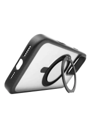 Anker MagGo Magnetic Case Cover with 360-degree Ring Stand for Apple iPhone 16 Pro Black