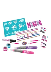 كريزارت باربي مجموعة 3 في 1 طقم الجمال البراق