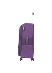 American Tourister Duncan Spinner 2 Wheel Luggage Trolley Purple 83cm