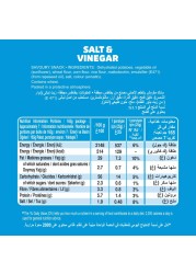 Pringles Salt and Vinegar Potato Chips, 40g