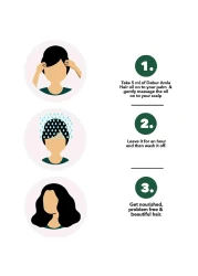 دابر أملا زيت الشعر 200 ملل - أخضر