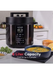 Nutricook Smart Pot 2 Pressure Cooker NC-SP204K Black 6L
