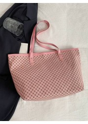 Tote Bag Female Large Capacity College Student Class Commuter Bag Shoulder Woman Bag Handbag Bag