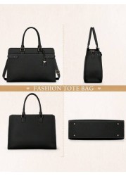 NEWHEY Women s Large Capacity Tote Bag For Autumn Winter Business Casual Woman Bag Pefect For Office Business And Work Tote Bags For Ladies Work Bag Women Ideal For Everyday Elegance Special Occasions
