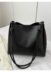 Luxury Fashionable Chic PU Leather Tote Bag With Exquisite Design