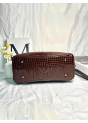 3 Piece Set PU Handbag For Women Elegant Fashion Tote With Coin Purse And Card Holder Versatile Large Capacity Shoulder Bag Chic Bag With Stylish Design Available In Multiple Colors Best Mothers Day G