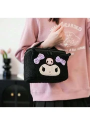 حقيبة مكياج للسفر طراز ميلودي، حقيبة صحية خفيفة الوزن، متعددة الوظائف منظم للمستحضرات التجميلية، حقيبة يد جم