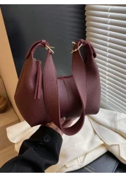 حقيبة كاجوال للسيدات يُرتدى تحت الذراع قابلة للتقاطع، منظم لاستخدام اليومي