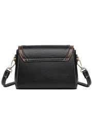 2024 New Product Solid Color Retro Women s Handbag Luxury Designer Women Crossbody Bags High Quality Soft Leather Female Wallet