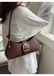 Buckle Decor Bag