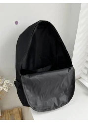 New Student Backpack College Student Simple Fashionable Backpack Large Capacity INS Middle School Student School Bag Cross Border Man Bag School Backpack Students Book Bag Large Capacity School Pencil