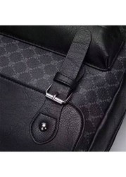 Hot Selling Men s Backpack Laptop Bag Fashion Casual Plaid Schoolbag Large Capacity Business Travel Rucksack