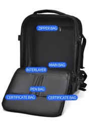 Men Backpack Book School Bags Daypack Business Laptop Computer Large Capacity Travel Male Student College Bag Backpack School Backpack Students Commute Book Bag For Books Man Bag School Supplies Schoo