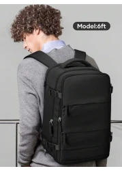 Travel Laptops Backpack For Men Casual Work Bag Fit 14inch Notebook Fashion Daypack Waterproof Outdoor Sports Backpack Airline Approved Backpack For Hiking Business Camping Trip Travel Essentials Mult