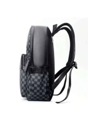 Men s Fashionable Handbag Classic Large Capacity Computer Backpack For Students Durable And Scratch Resistant Can Hold Files And Office Supplies Business Commute PU Leather Minimalist Style Suitable G