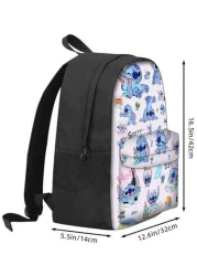 Disney 1pc Disney Women s Backpack Stitched Backpack Cartoon Large Capacity Backpack Insulated Lunch Bag Laptop Compartment Suitable For Holiday Or Birthday Gift Daily Work Commute