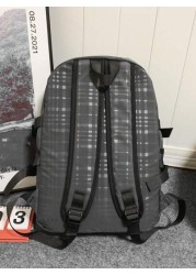 Men s Simple Large Capacity Travel Backpack Casual Day Pack For Middle High School Students College Laptop Bag School Backpack