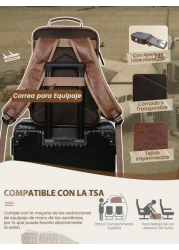 NEWHEY Laptop Backpack Men s Waterproof Backpack Men s Fashion Backpack Handbags For Work Travel College Vintage