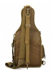 1 New Men 10L Multi Function Tactical Chest Bag Suitable For Fishing Cycling Running Hiking Beach And Other Outdoor Activities Convertible Crossbody Shoulder Chest And Handbag Styles