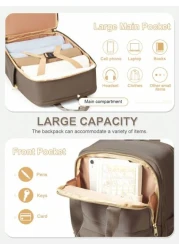 Floless Travel Backpack For Men Women Carry On Backpack As Personal Item Airline Approved 14 15 6 Inch Anti Theft Laptop Backpack Carry On Backpack For Airplane With Headphone Interface Water Resistan