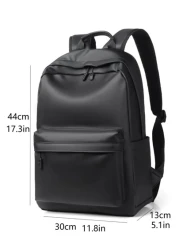 Solid Color Waterproof Student Backpack Rucksack Summer College Bag Dad School Bag Freshman For Books Multi Functional Dorm University Gifts Fall Christmas Scream Bag Backpack Funny Gifts Black Bag Tr