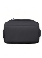 121Reinforced Waterproof Large Capacity Bag College Students Schoolbag Going Out Computer Backpack Casual Travel Backpack Vacation School Summer Laptop Carry On Polyester Business Casual Personalized