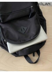 SHILAN Backpack For College Students High Capacity Travel Bag Korean Fashion Casual Men Bag Gifts For Men Vacation Travel Essentials Dad Gifts Boyfriend Gifts Backpack School Bag School Backpack Large
