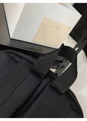 Large Capacity Backpack Simple Solid Color Schoolbag Rucksack Summer College Bag Dad School Bag Freshman Multi Functional Dorm University Gifts Fall Christmas Scream Bag Backpack Winter Christmas Gift
