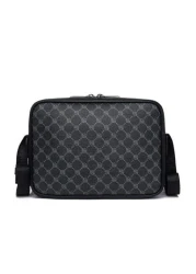 saroxi Men Bag Men Messenger Bag Fashion Casual Bag Shoulder Bag Youth Gift Large Capacity Clutch Bag Travel Bag Commuter Shoulder Bag Back To Sling Bag Students Fall Bag Cylinder Bag Old Money Christ