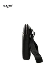 حقيبة كتف مائلة للرجال، قطعة واحدة، بجيوب جانبية، حقيبة رسول، حقيبة مربعة كاجوال، متعددة الوظائف للتنقل، لون