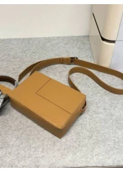 حقيبة كاميرا مصنوعة من مادة البولي يوريثان المقاومة للماء والمنسوجة بشكل أنيق، حقيبة كتف محمولة مناسبة للجنس