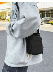 Men Mini Shoulder Bag Crossbody Bag Wallet Phone Pouch